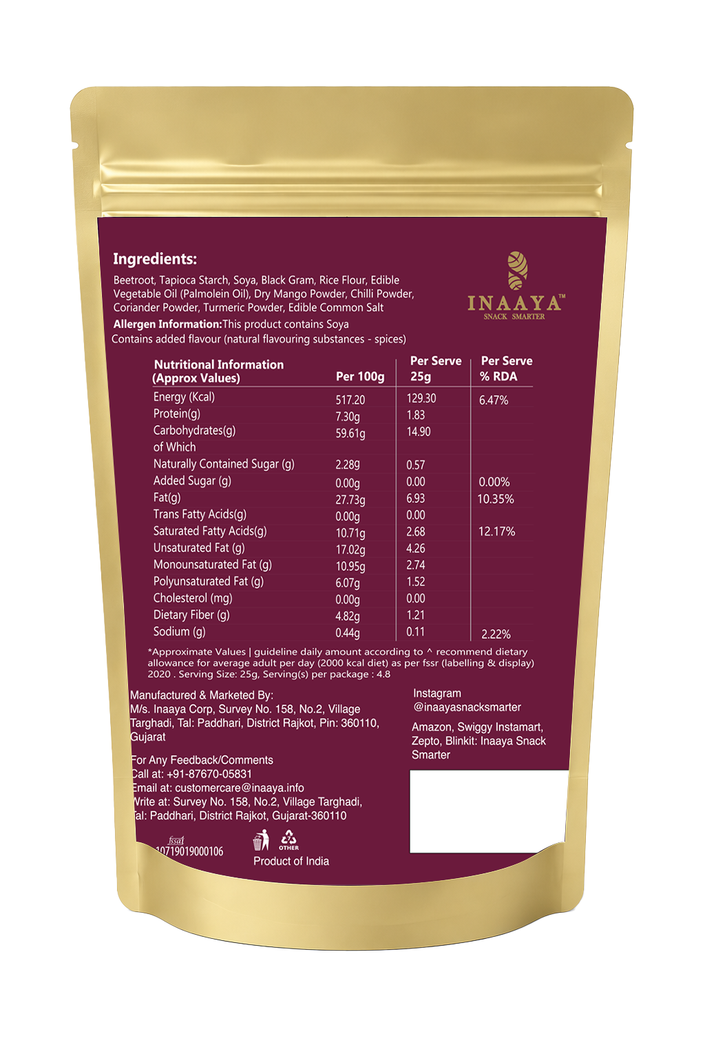 Beetroot Chips