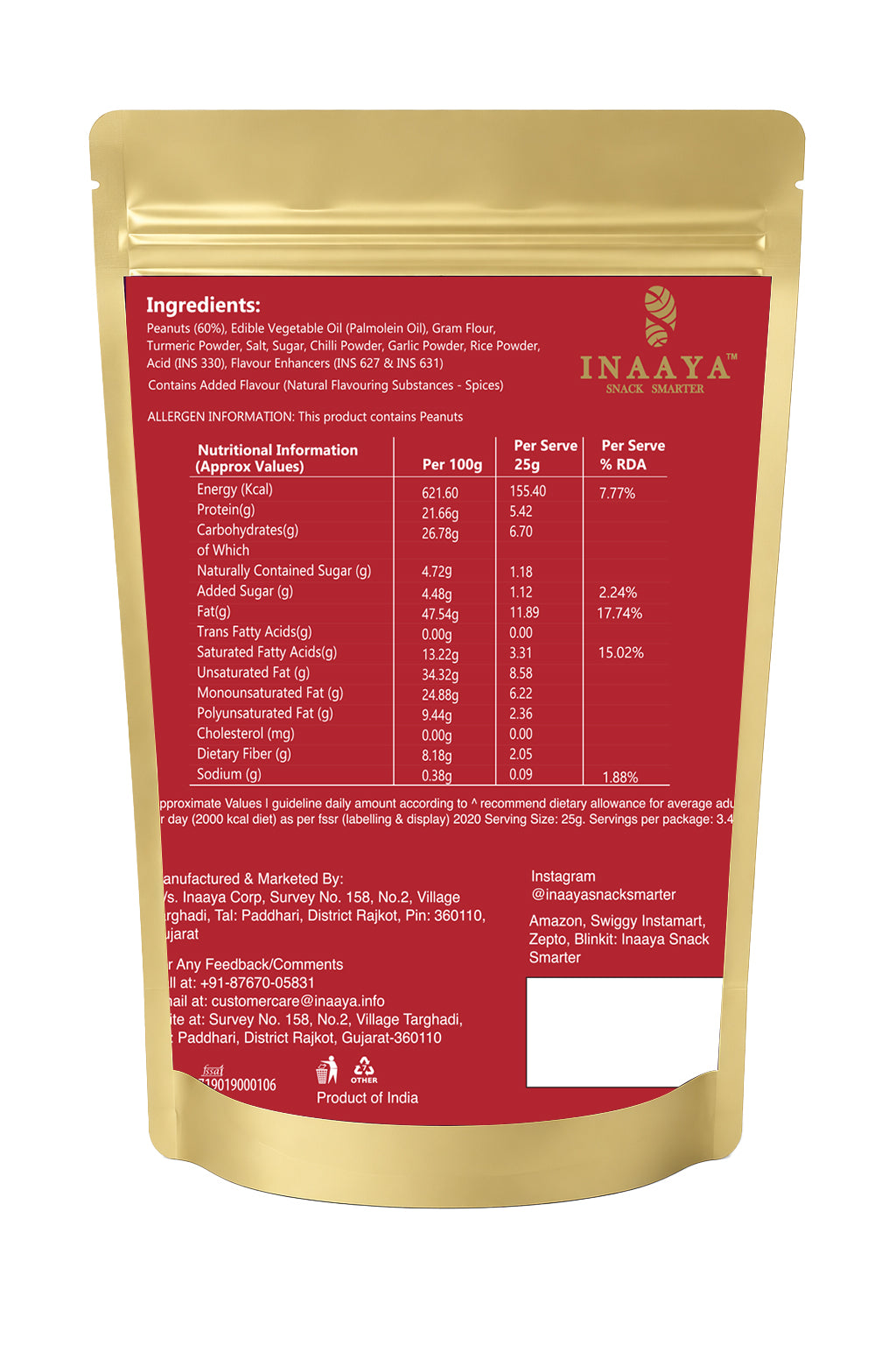 Sriracha Peanuts